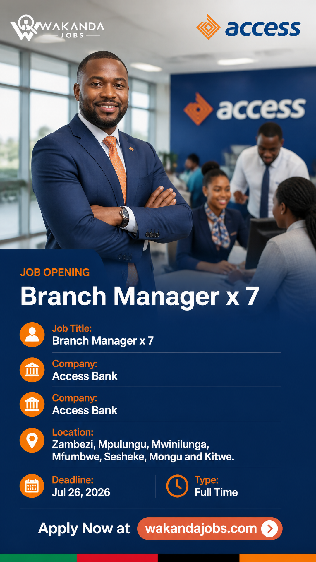 Branch Manager x 7