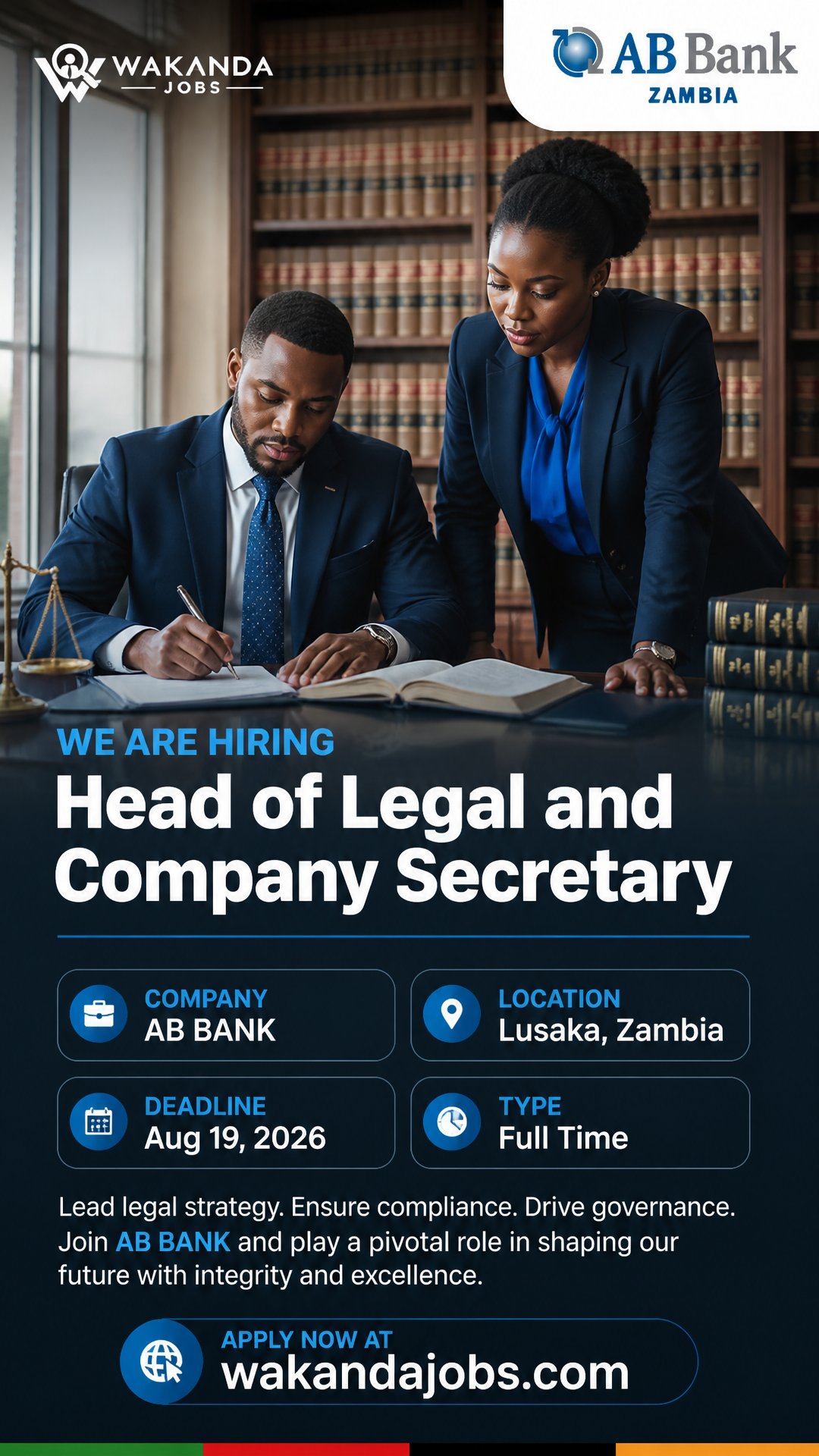 Head of Legal and Company Secretary