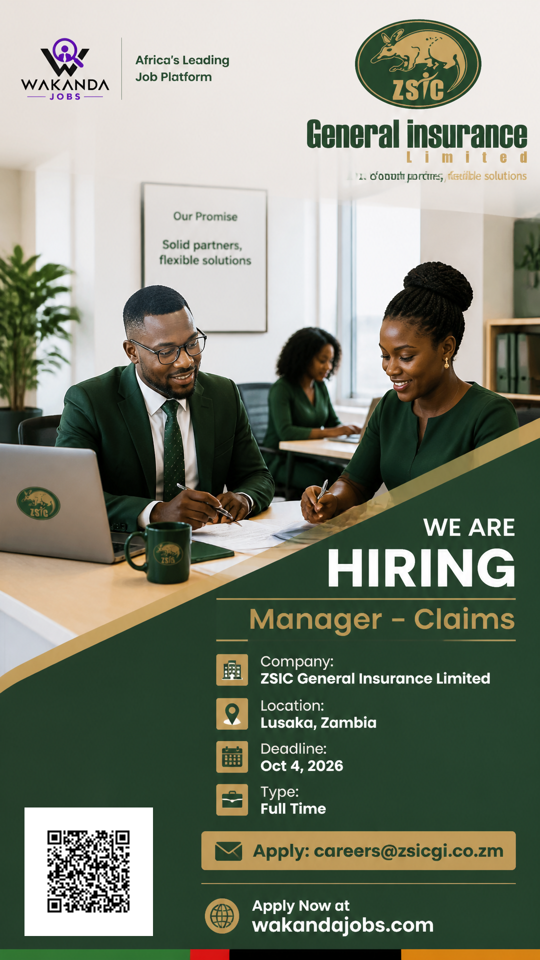 Manager – Claims