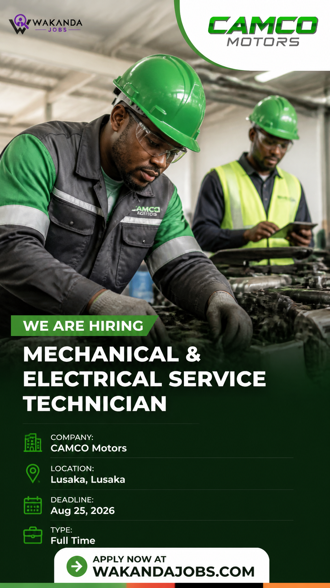 Mechanical & Electrical Service Technician