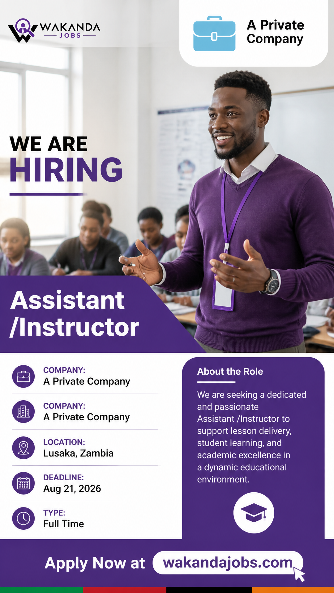 Assistant /Instructor