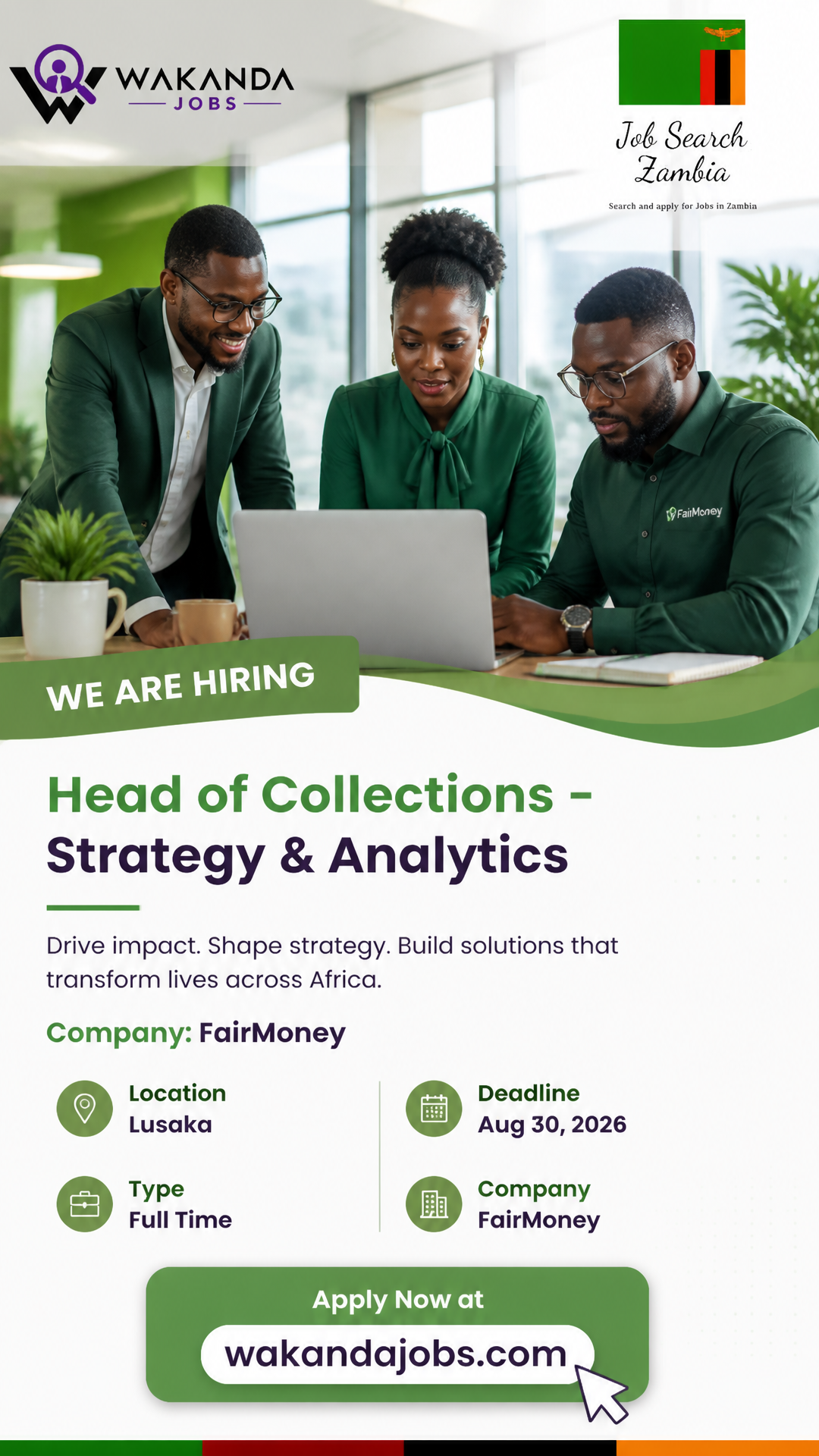 Head of Collections – Strategy & Analytics
