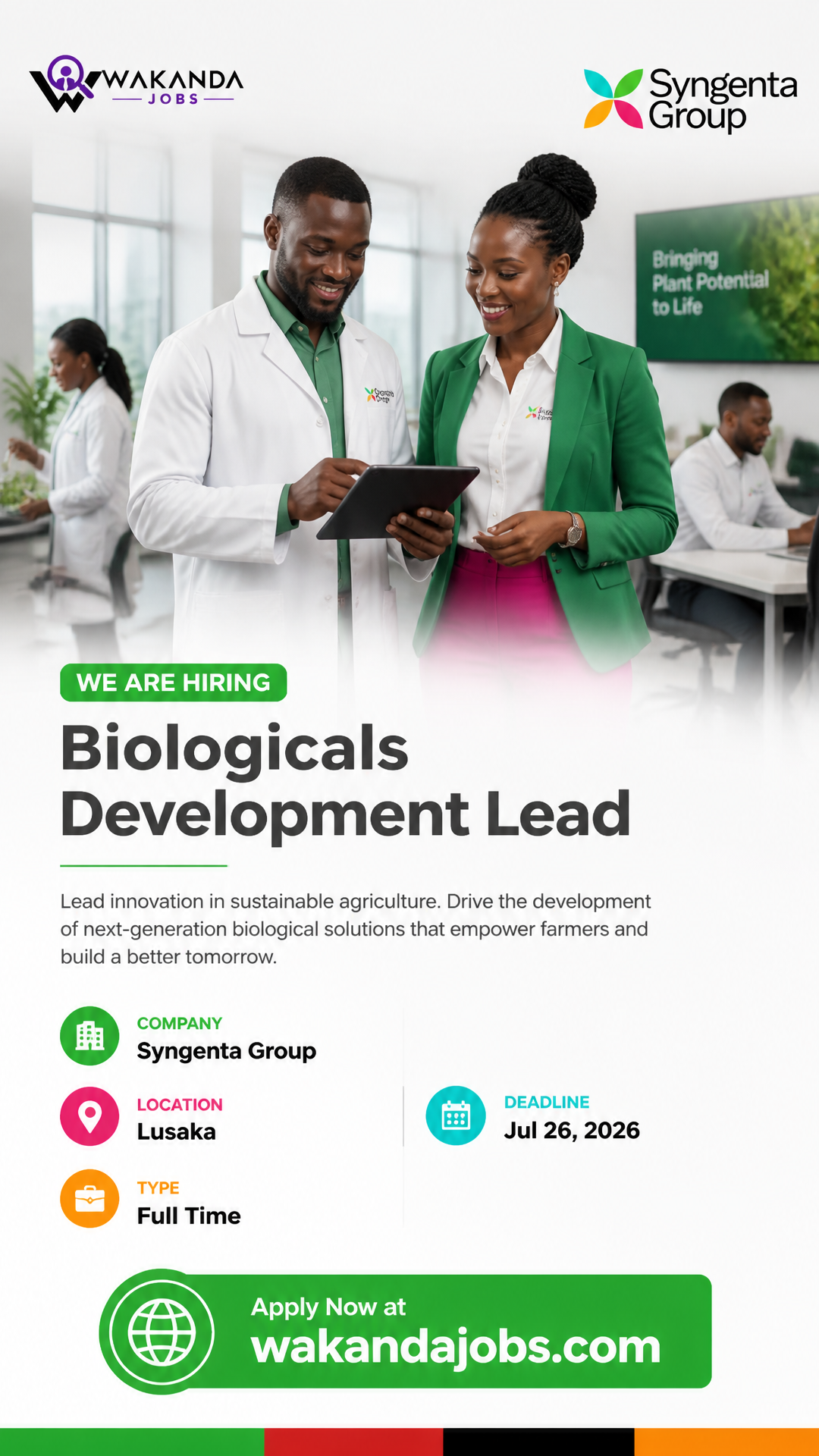 Biologicals Development Lead