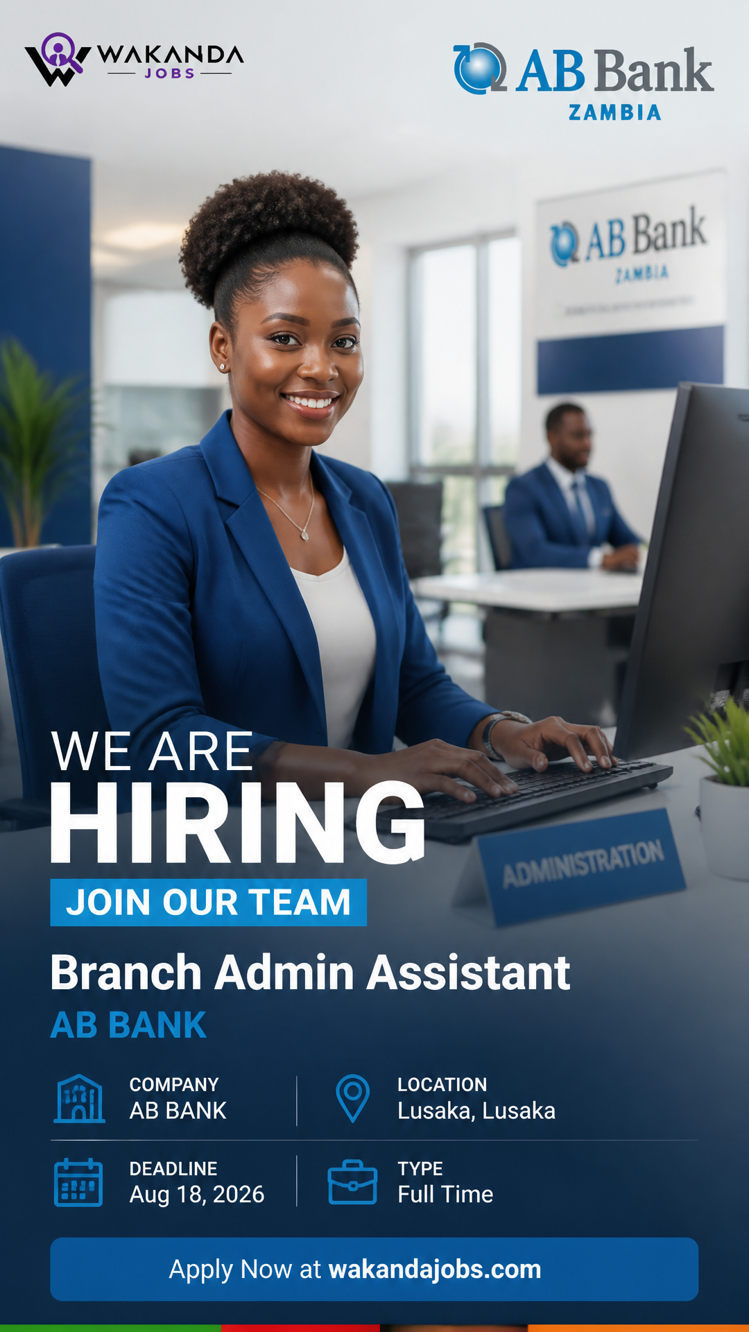 Branch Admin Assistant