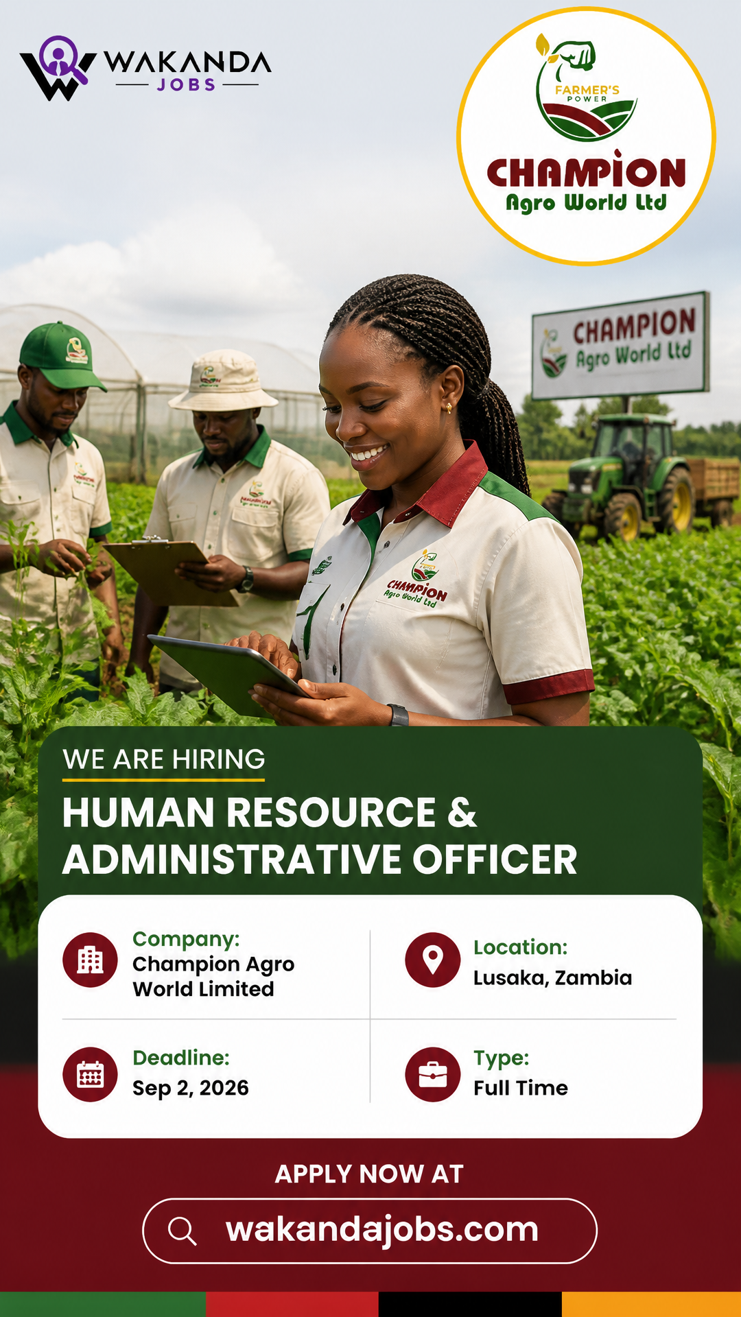Human Resource & Administrative Officer