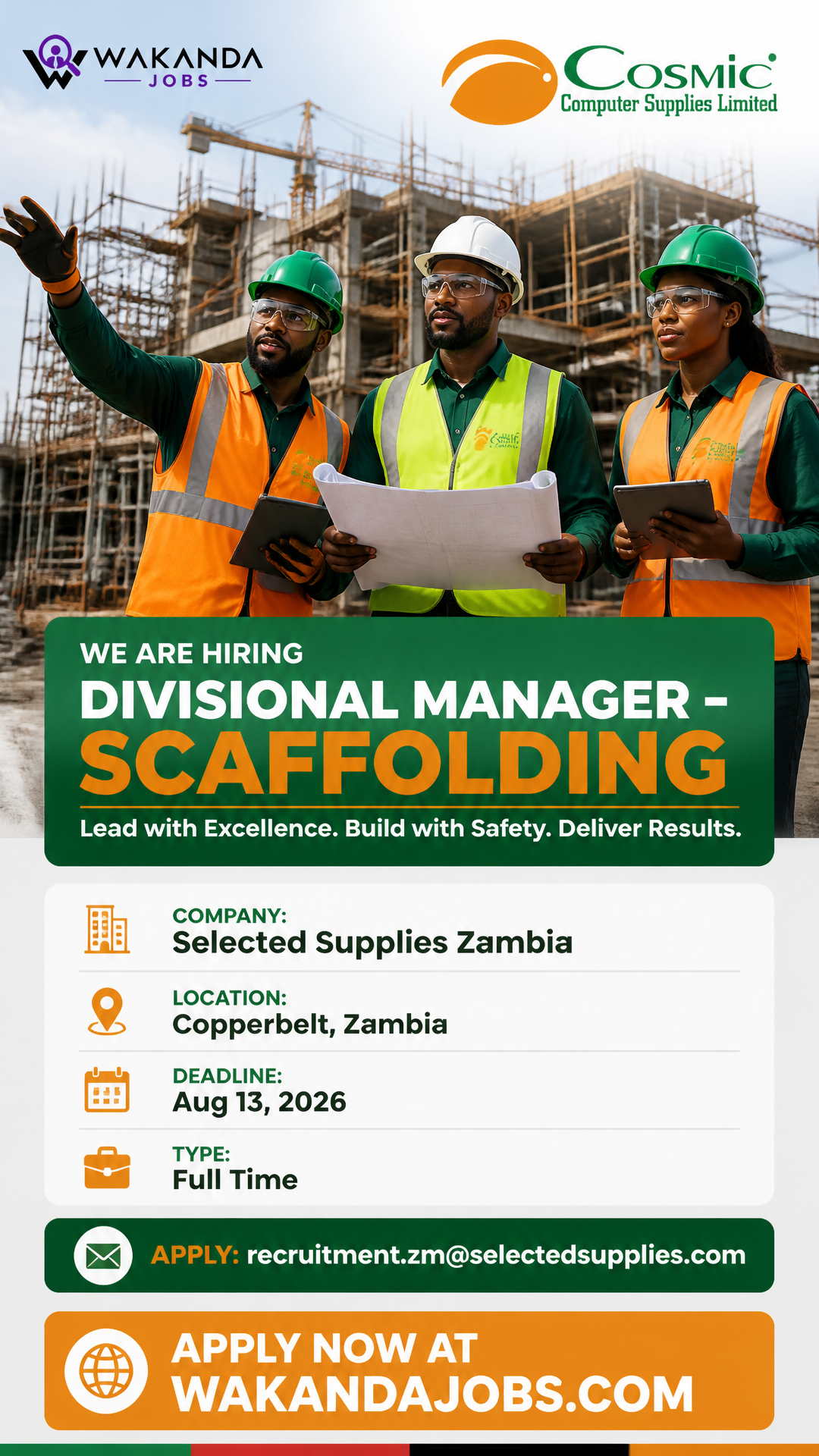 Divisional Manager – Scaffolding