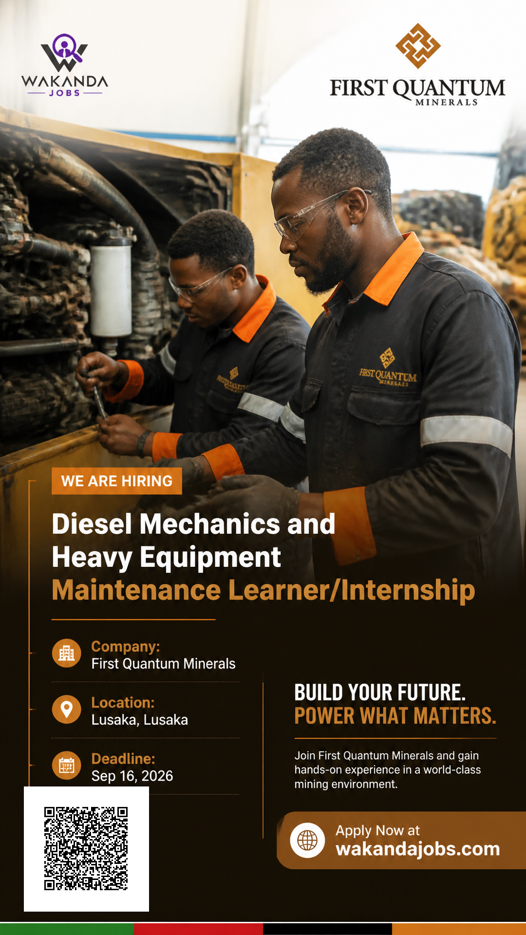 Diesel Mechanic and Heavy Equipment Maintenance Intern