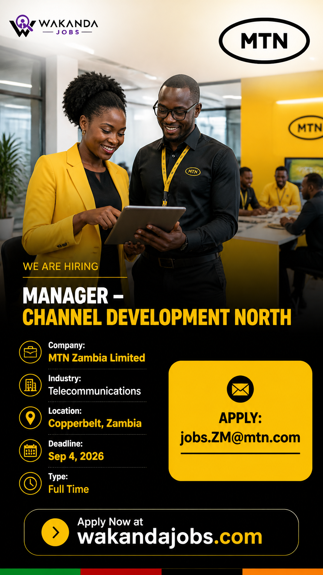 Manager – Channel Development North
