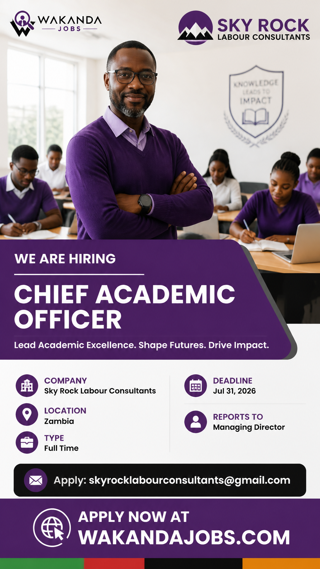Chief Academic Officer
