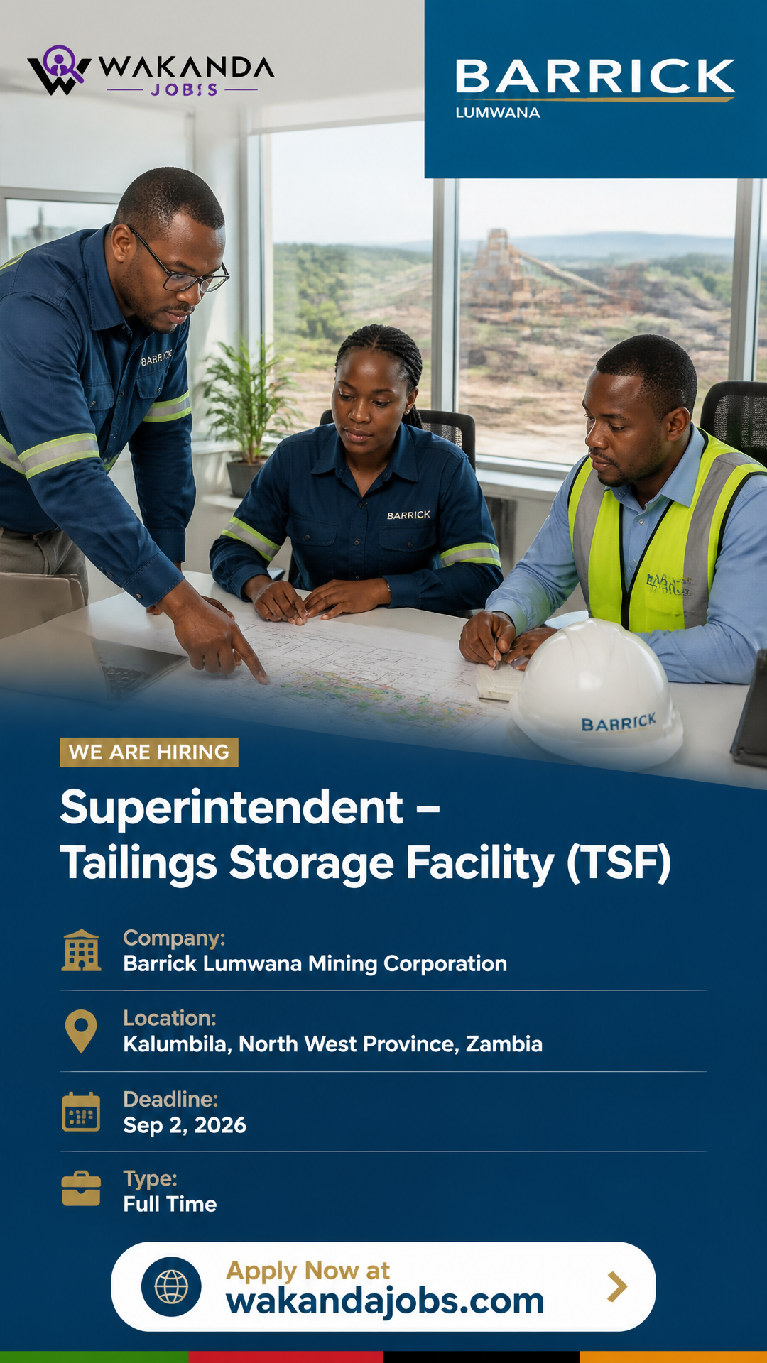 Superintendent – Tailings Storage Facility (TSF)