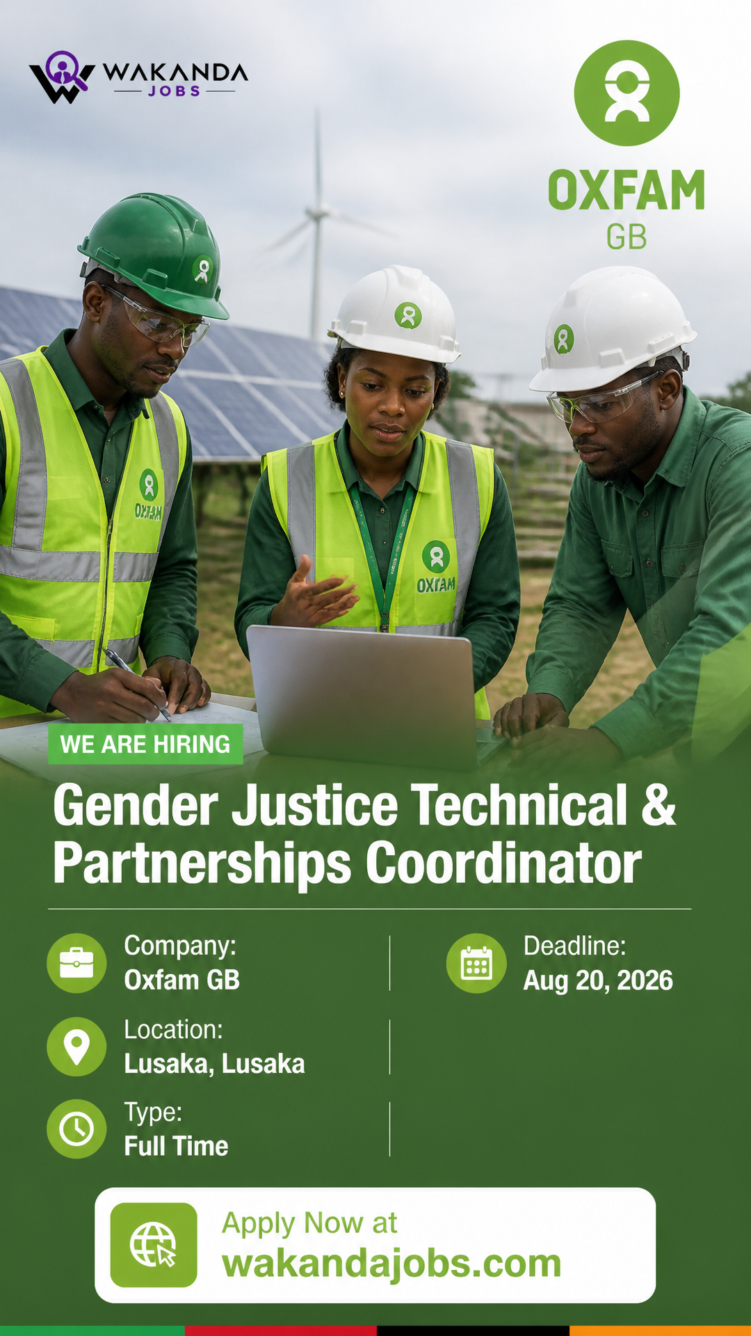 Gender Justice Technical & Partnerships Coordinator