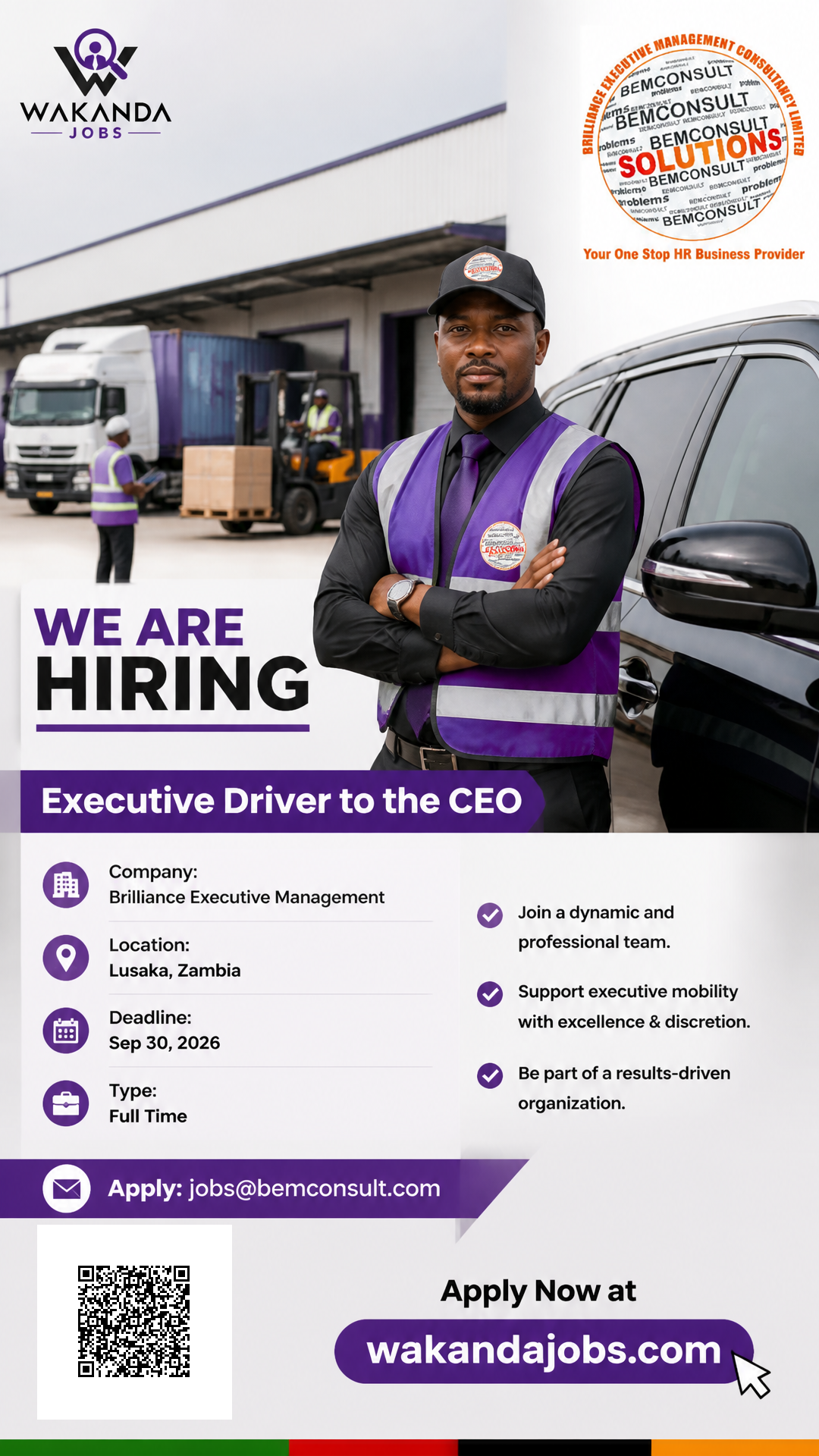 Executive Driver to the CEO
