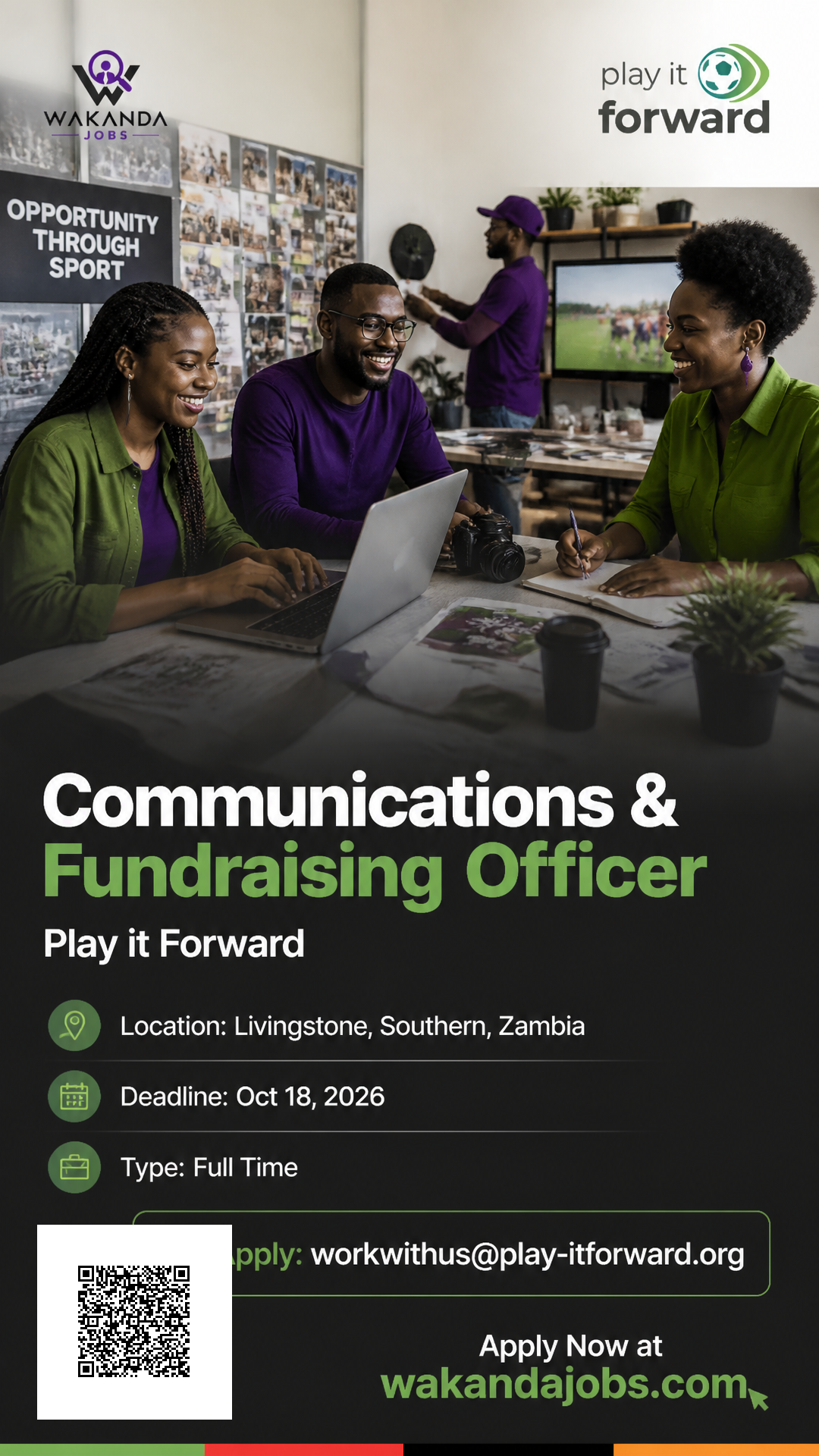 Communications & Fundraising Officer