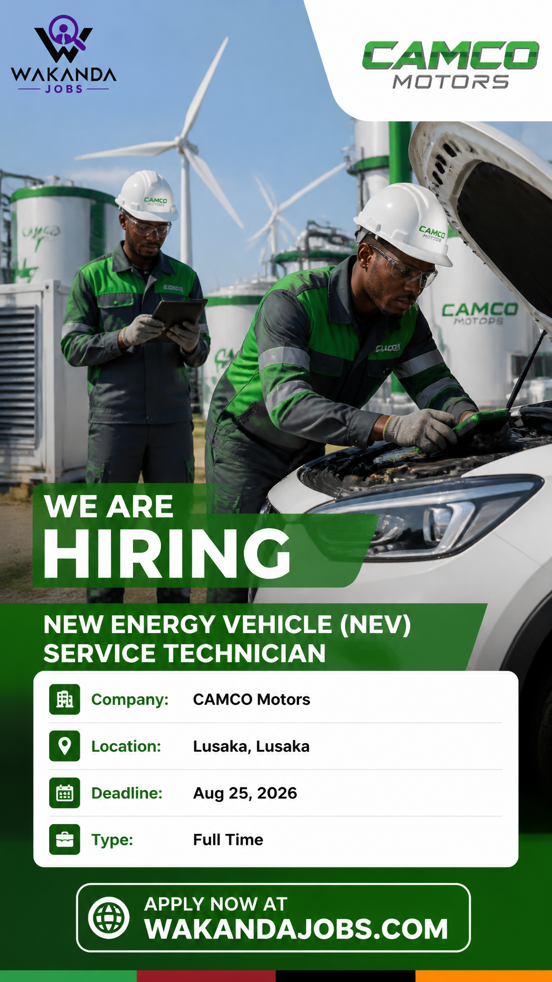 New Energy Vehicle (NEV) Service Technician