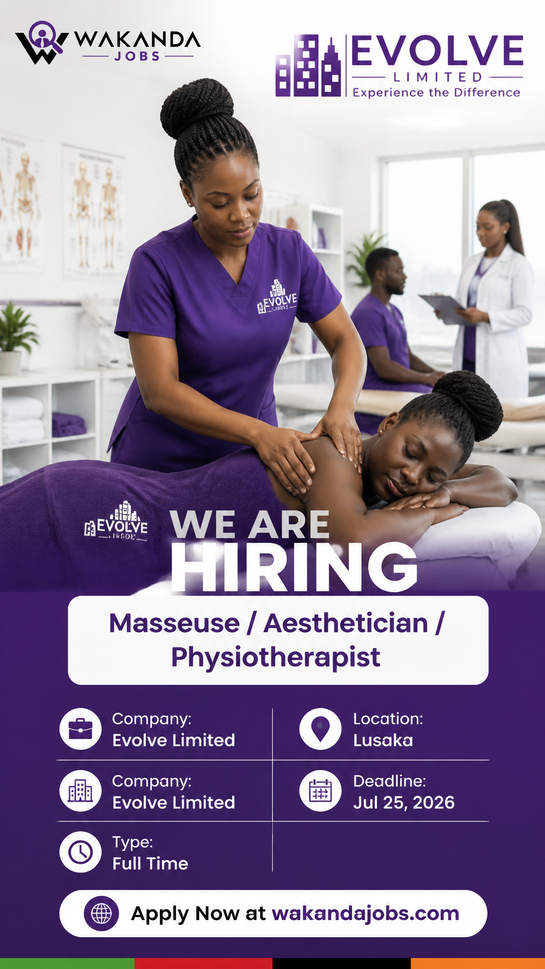 Masseuse / Aesthetician / Physiotherapist