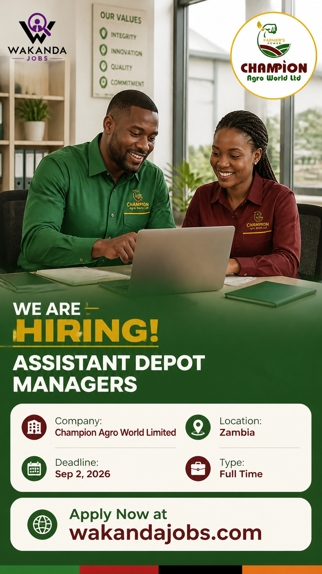 ASSISTANT DEPOT MANAGERS