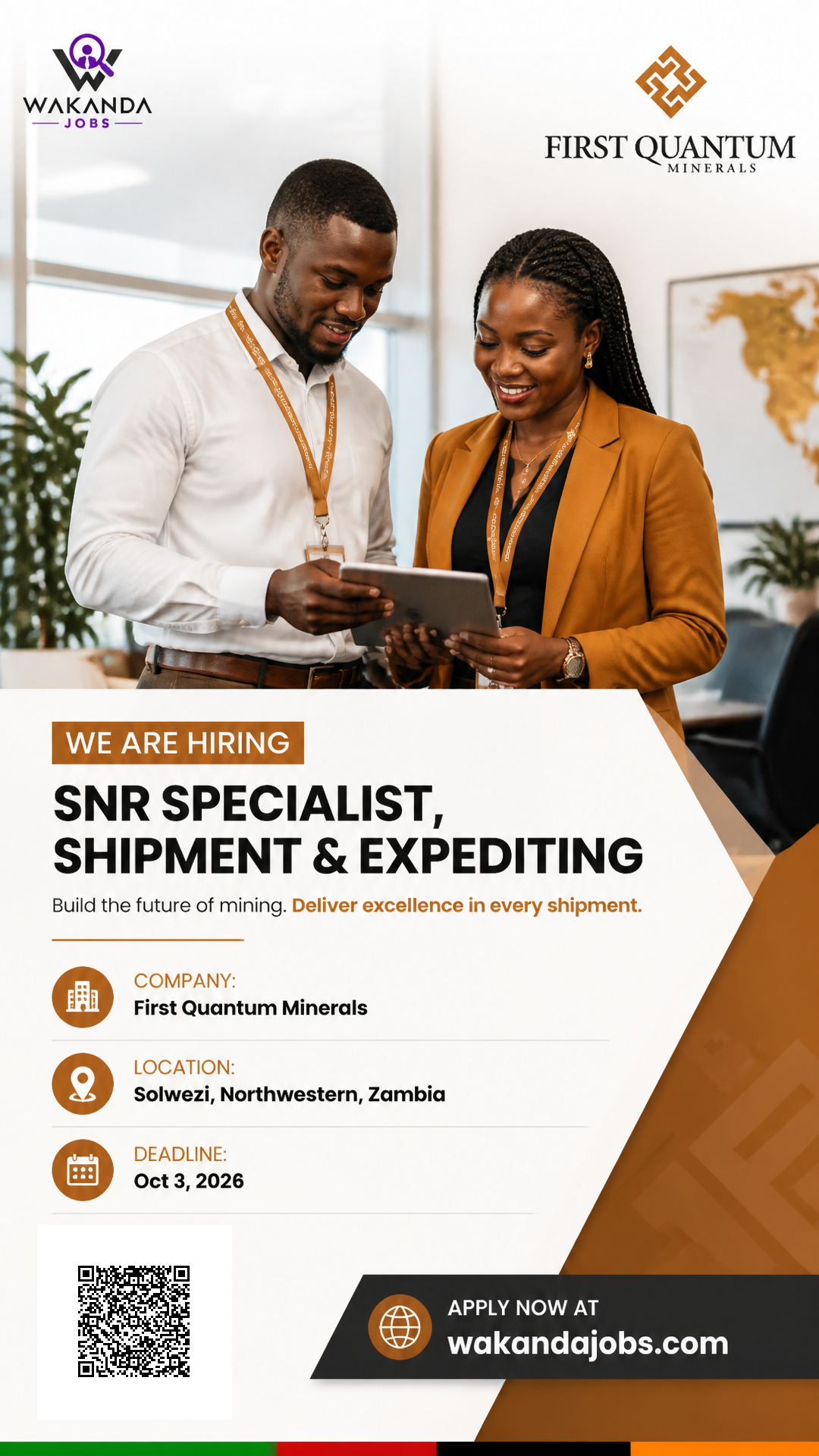 Senior Specialist, Shipment & Expediting