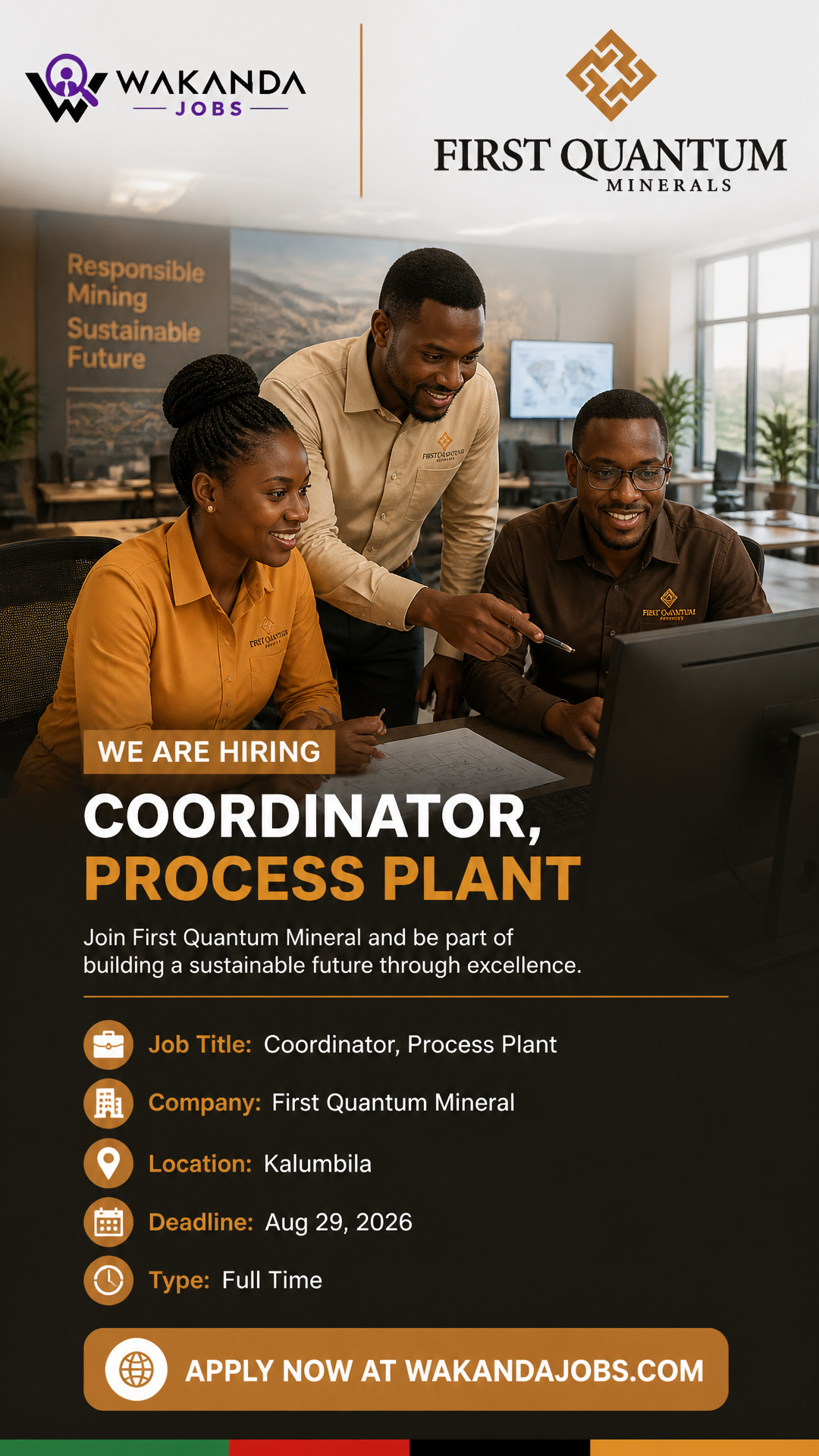 Coordinator, Process Plant