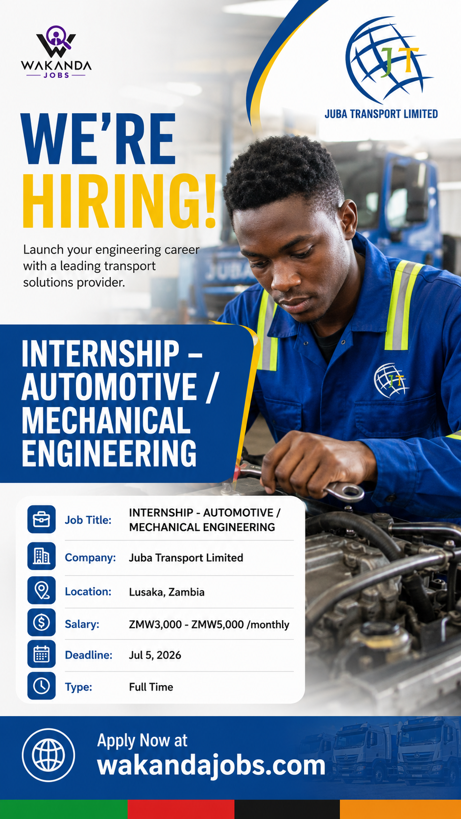 INTERNSHIP - AUTOMOTIVE / MECHANICAL ENGINEERING