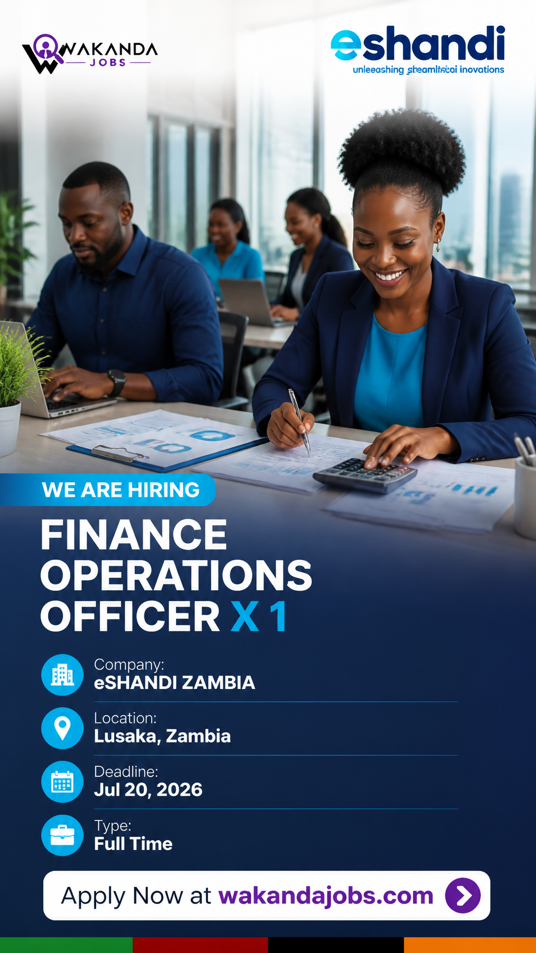 FINANCE OPERATIONS OFFICER X 1